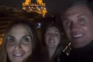 岳父大人好！馬爾蒂尼全家現身巴黎